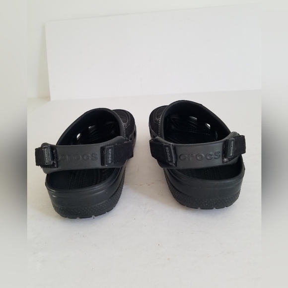 Crocs Men's Yukon Vista Clogs Black Size 7 - Picture 4 of 16